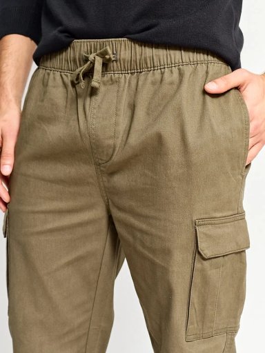 PANTALÓN HOMBRE ROBERT LEWIS ALGODÓN JOGGER CARGO - 3