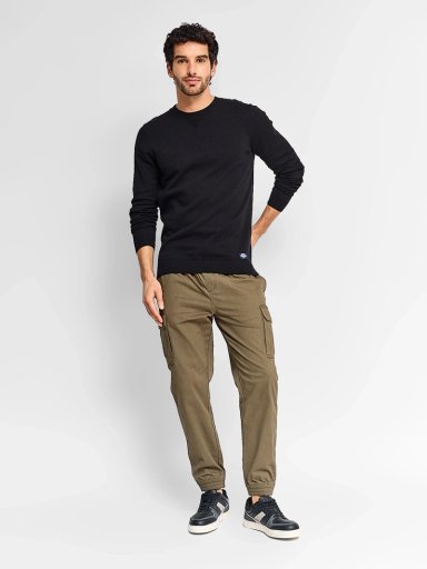 PANTALÓN HOMBRE ROBERT LEWIS ALGODÓN JOGGER CARGO - 4