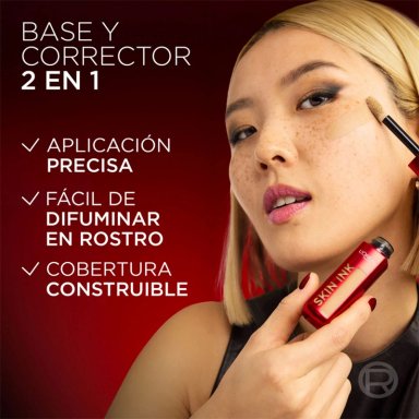 BASE DE MAQUILLAJE Y CORRECTOR LOREAL INFAILLIBLE SKIN INK - 6