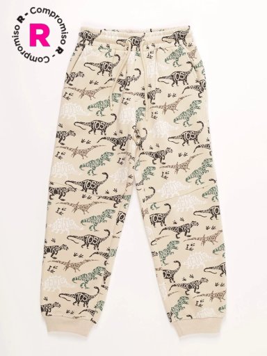 PANTALÓN DE BUZO NIÑO HARVEST FULL PRINT - 1