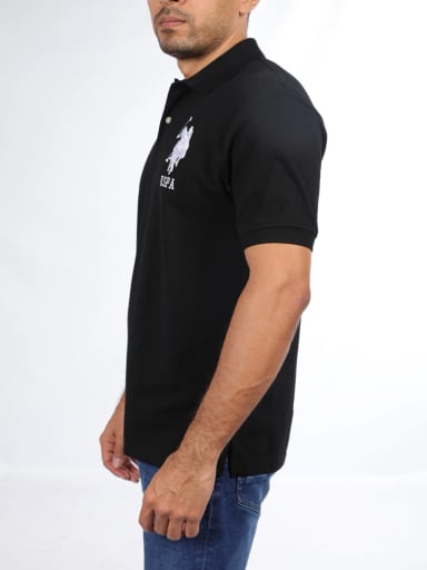 POLERA HOMBRE US POLO ASSN ALGODÓN MANGA CORTA PIQUE - 2