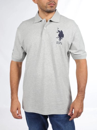 POLERA HOMBRE US POLO ASSN ALGODÓN MANGA CORTA PIQUE - 1