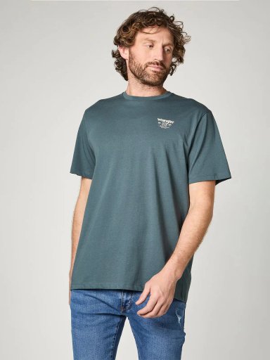 POLERA MANGA CORTA REGULAR FIT HOMBRE WRANGLER - 1