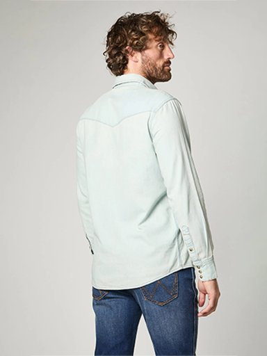 CAMISA MANGA LARGA REGULAR FIT HOMBRE WRANGLER - 2