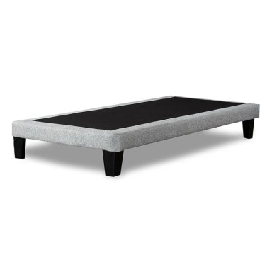 BASE CAMA SIMMONS BOX 1.5PL PLATA - 1