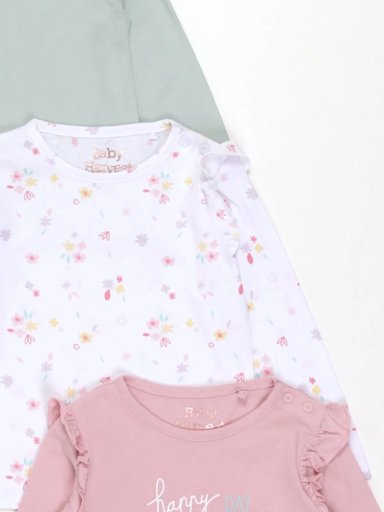 PACK X2 POLERAS ALGODÓN NIÑA BABY HARVEST  - 3