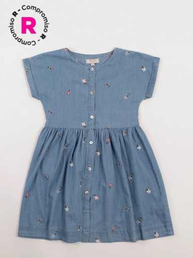 VESTIDO NIÑA HARVEST ALGODÓN BOHO - 1