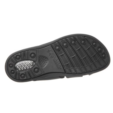 SANDALIAS HOMBRE PEGADA NEGRO V26PEG08 CUERO - 5