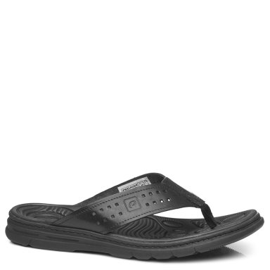 SANDALIAS HOMBRE PEGADA NEGRO V26PEG10 CUERO  - 1