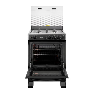 COCINA A GAS MIDEA MFO-MG24TCSSLBK 4 PLATOS NEGRO - 3