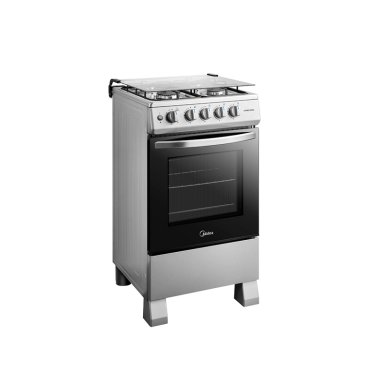 COCINA A GAS MIDEA MFO-MG20TCSSL 4 PLATOS PLATA - 2