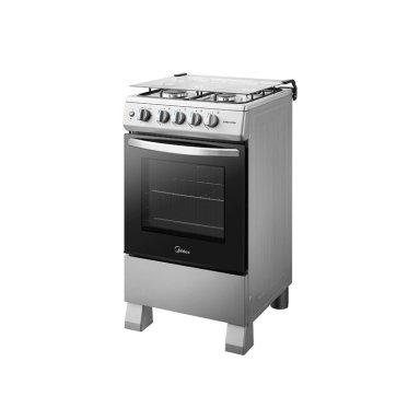 COCINA A GAS MIDEA MFO-MG20TCSSL 4 PLATOS PLATA - 3