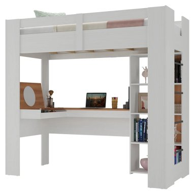 CAMA AMERICANA DI PORETTI DESIGN 1227 CON ESCRITORIO - 1