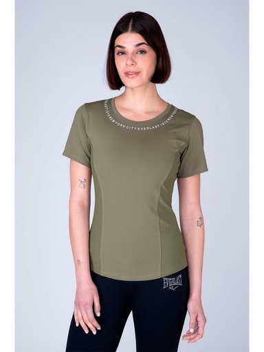 POLERA MANGA CORTA MUJER EVERLAST POCKET 2.0 - 1