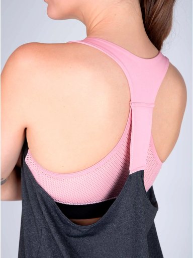 POLERA MUJER EVERLAST SIN MANGAS TANK SQUAD - 3