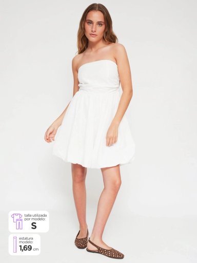 VESTIDO MUJER ONLY ALGODÓN  - 1