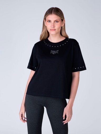 POLERA MANGA CORTA MUJER EVERLAST KNOCK OUT - 1