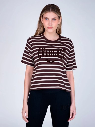 POLERA MANGA CORTA MUJER EVERLAST UNTITLED - 1