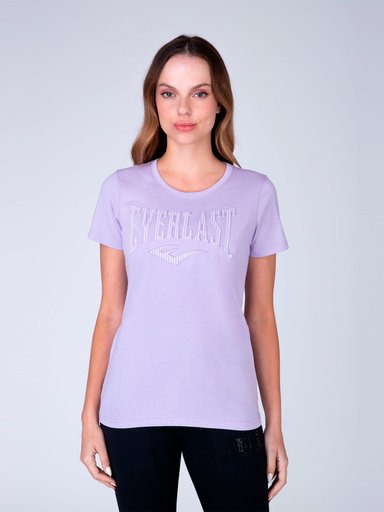 POLERA MANGA CORTA MUJER EVERLAST PRAIA - 1
