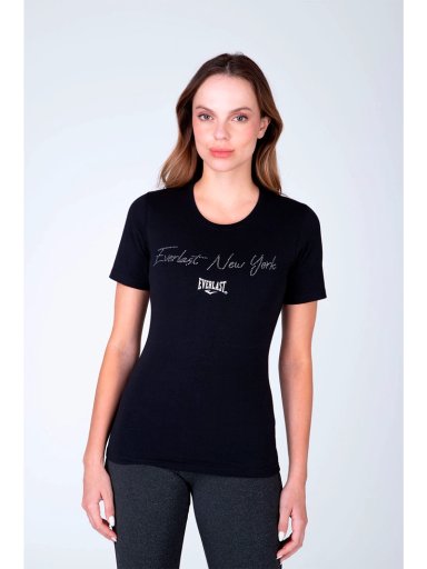 POLERA MANGA CORTA MUJER EVERLAST SENEGAL - 1
