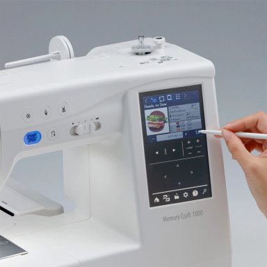 MÁQUINA DE COSER BORDAR JANOME MEMORY CRAFT 1000 - 5