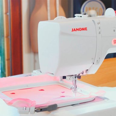 MÁQUINA DE COSER BORDAR JANOME MEMORY CRAFT 1000 - 6