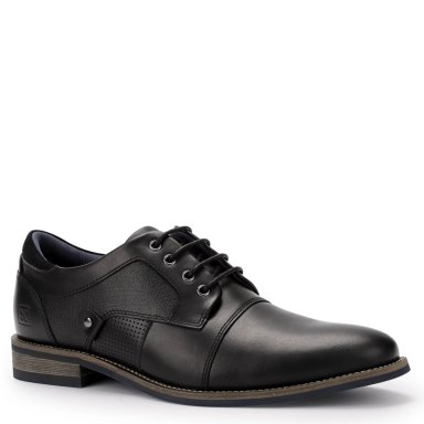 ZAPATOS HOMBRE CARDINAEL NEGRO DENIZEN CUERO - 3