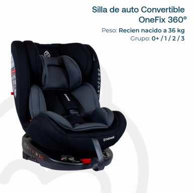 SILLA AUTO ONEFIX L GRIS - 5