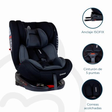 SILLA AUTO ONEFIX L GRIS - 6