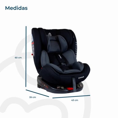 SILLA AUTO ONEFIX L GRIS - 10