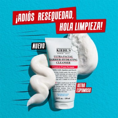 LIMPIADOR FACIAL KIEHL'S ULTRA FACIAL BARRIER HYDRATING CLEANSER 150 ML - 3