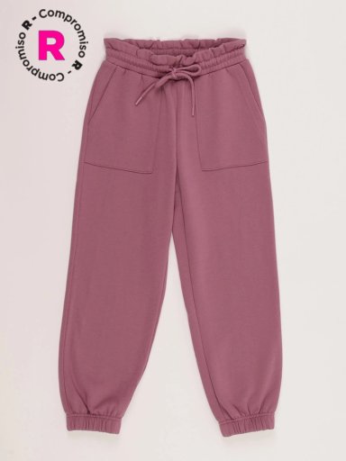 PANTALÓN DE BUZO NIÑA HARVEST - 1
