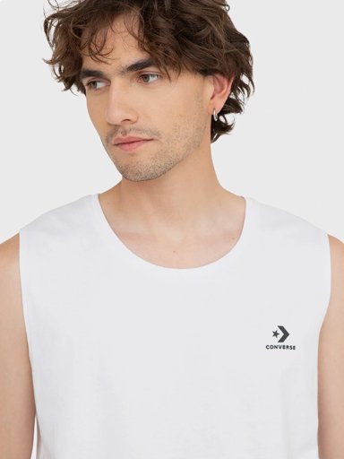POLERA HOMBRE CONVERSE ALGODÓN SIN MANGAS TANK - 3