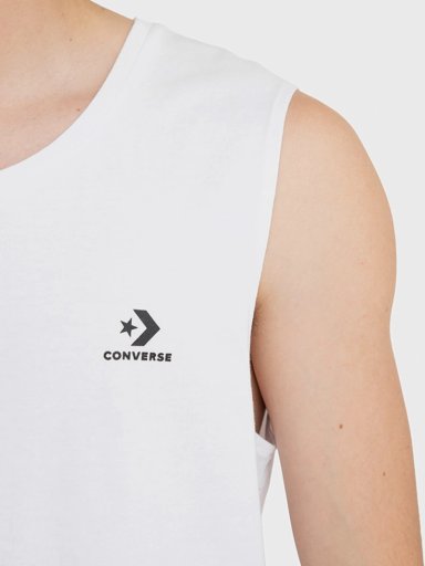 POLERA HOMBRE CONVERSE ALGODÓN SIN MANGAS TANK - 4