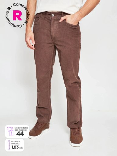 PANTALÓN HOMBRE PEPE JEANS ALGODÓN COTELÉ - 1