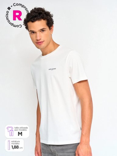 POLERA HOMBRE PEPE JEANS ALGODÓN MANGA CORTA ESTAMPADO - 1
