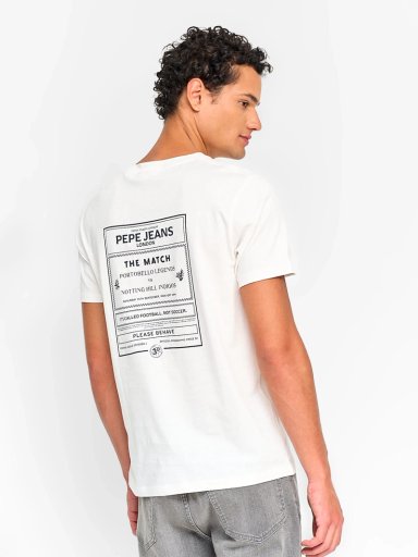 POLERA HOMBRE PEPE JEANS ALGODÓN MANGA CORTA ESTAMPADO - 2