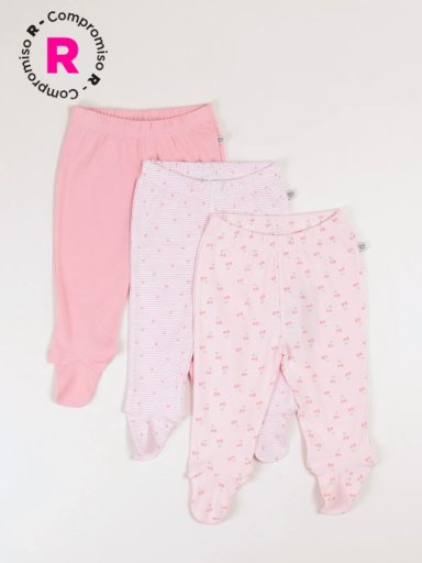 PACK X3 PATITAS NIÑA BABY HARVEST - 1