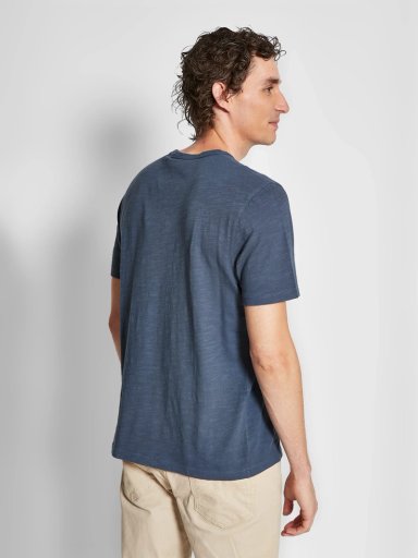 POLERA HOMBRE BARBADOS ALGODÓN CUELLO HENLEY MANGA CORTA - 2