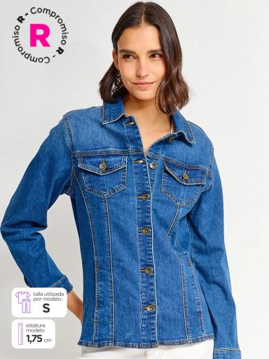 CHAQUETA MUJER REGATTA ALGODÓN DENIM - 1