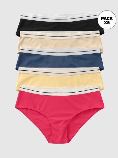 PACK 5 CALZONES LEONISA BIKINI - 1