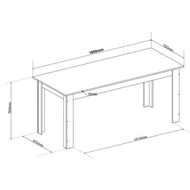 JUEGO DE COMEDOR ALTAVISION TOMAS 8S MIEL - 4