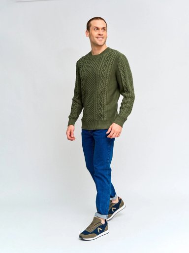 SWEATER HOMBRE KENNETH STEVENS ALGODÓN CUELLO REDONDO - 4
