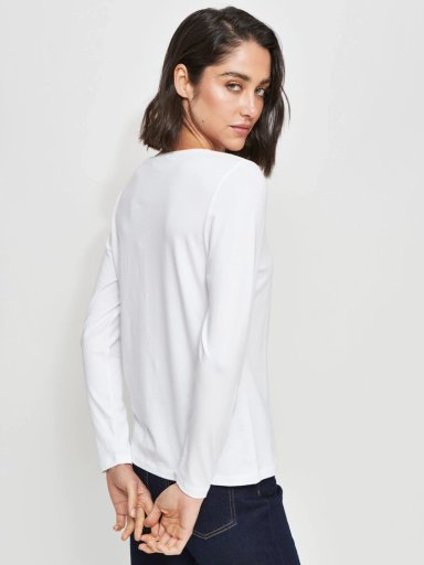 POLERA MUJER MARQUIS ALGODÓN MANGA LARGA - 2