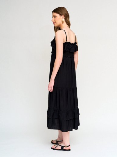 VESTIDO MUJER MARQUIS BOHO VUELOS ESCOTE - 3