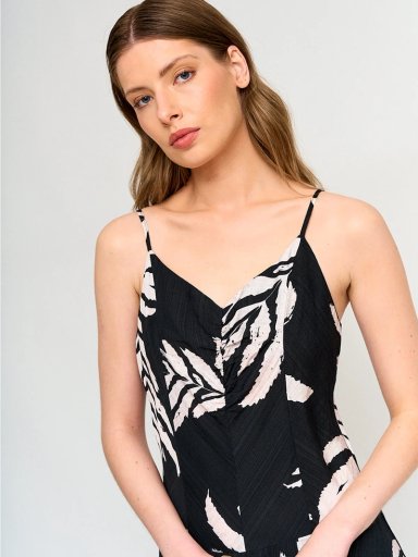 VESTIDO MUJER MARQUIS ESCOTE EN V TORTA LARGO - 4