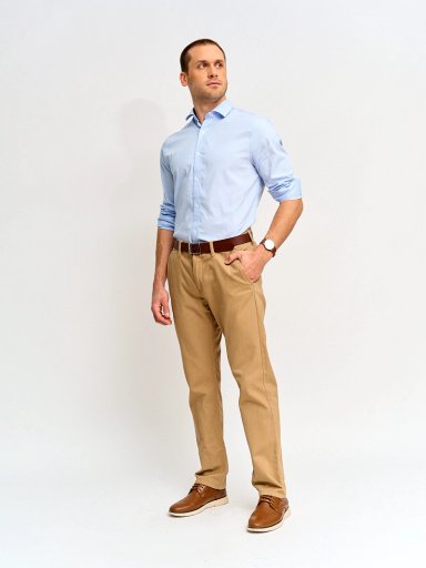 CAMISA HOMBRE MARQUIS ALGODÓN MANGA LARGA LÍNEAS - 4