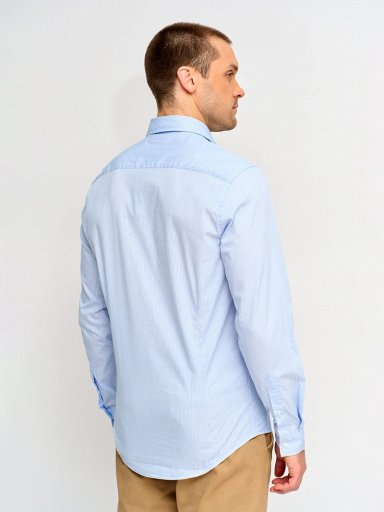 CAMISA HOMBRE MARQUIS ALGODÓN MANGA LARGA LÍNEAS - 2