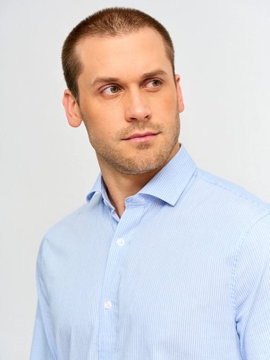CAMISA HOMBRE MARQUIS ALGODÓN MANGA LARGA LÍNEAS - 3