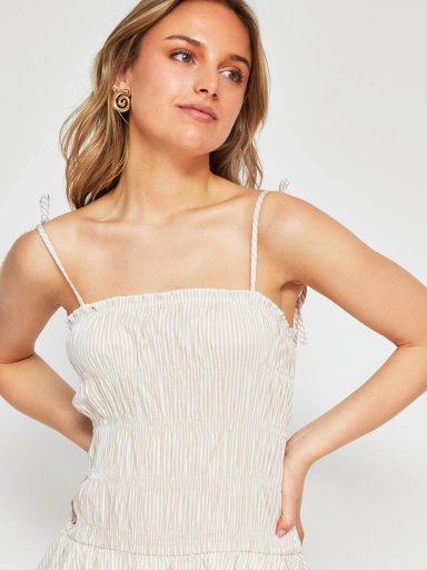 VESTIDO MUJER INDEX ALGODÓN PANAL BALLOON - 4
